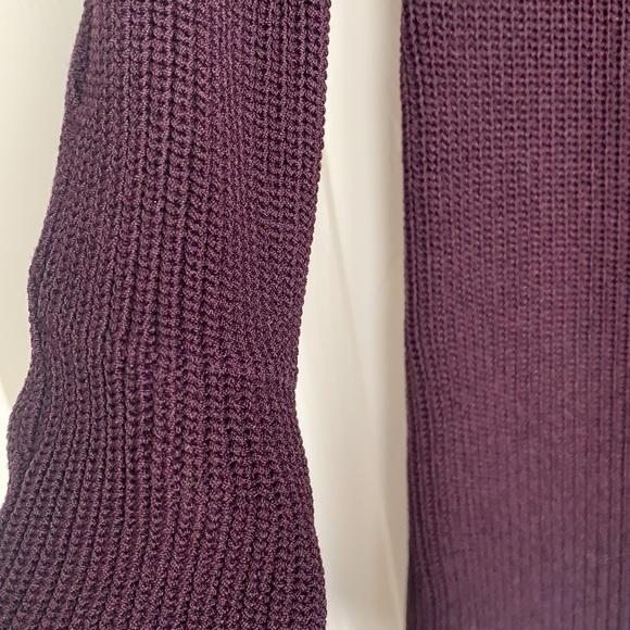 Wilfred Plum Knit Cold Shoulder Tunic - Picture 6 of 10